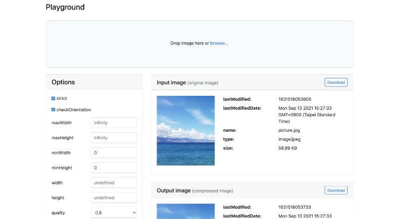 Compressor.js