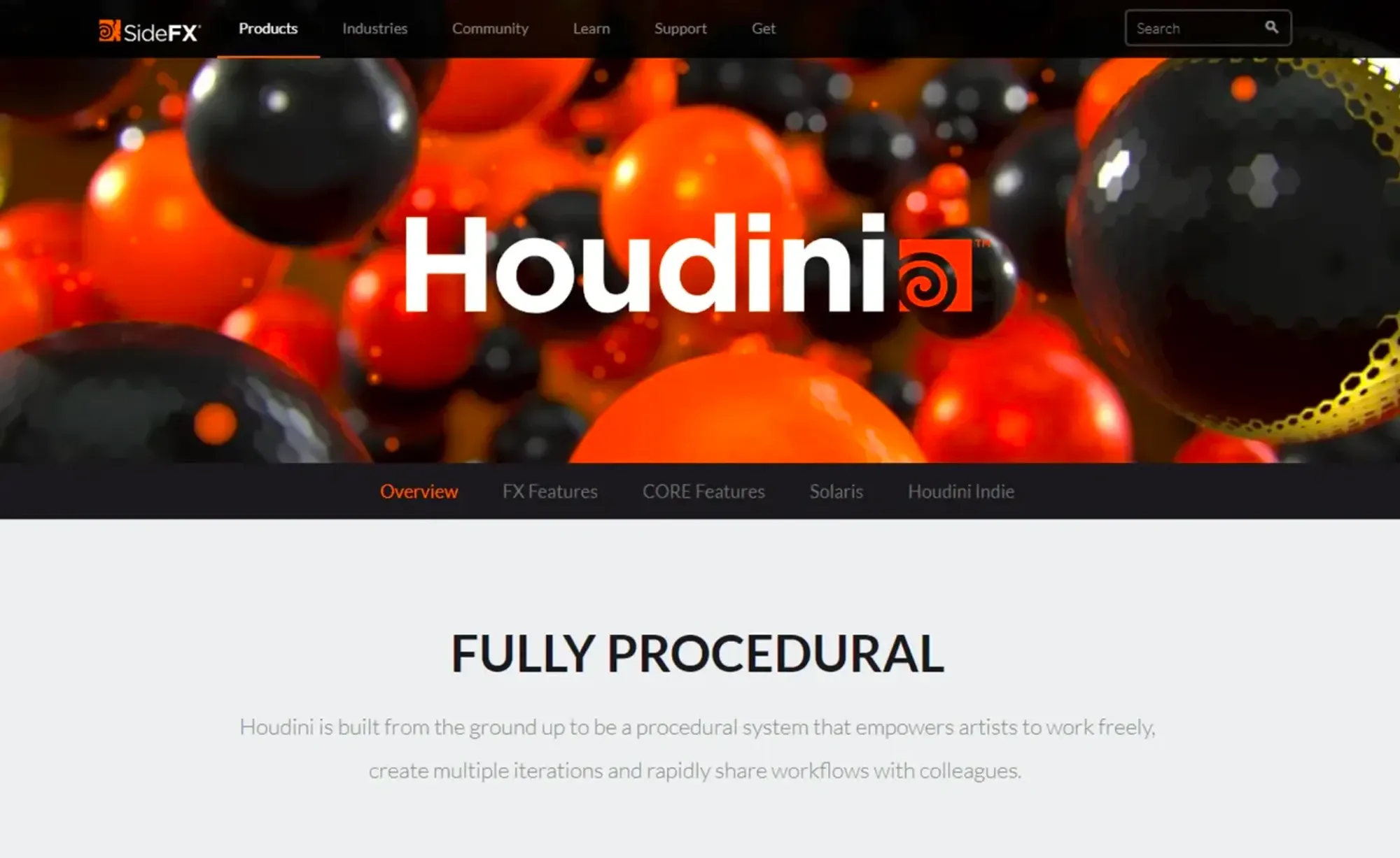 图像来源：SideFX Houdini