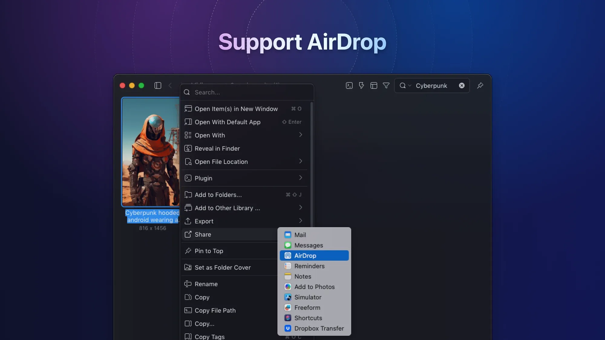 support-airdrop