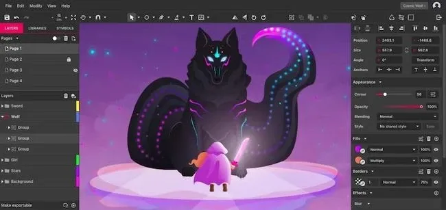 圖片來源：Gravit Designer