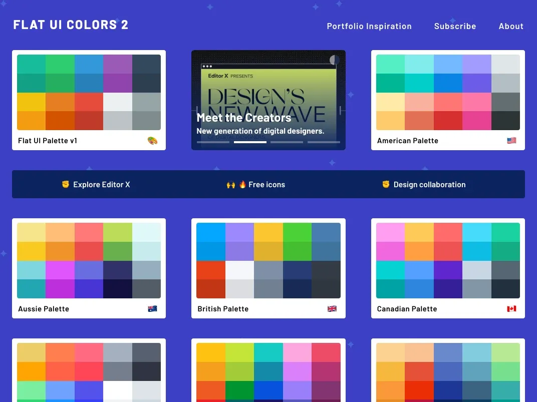 画像クレジット：Flat UI Colors 2