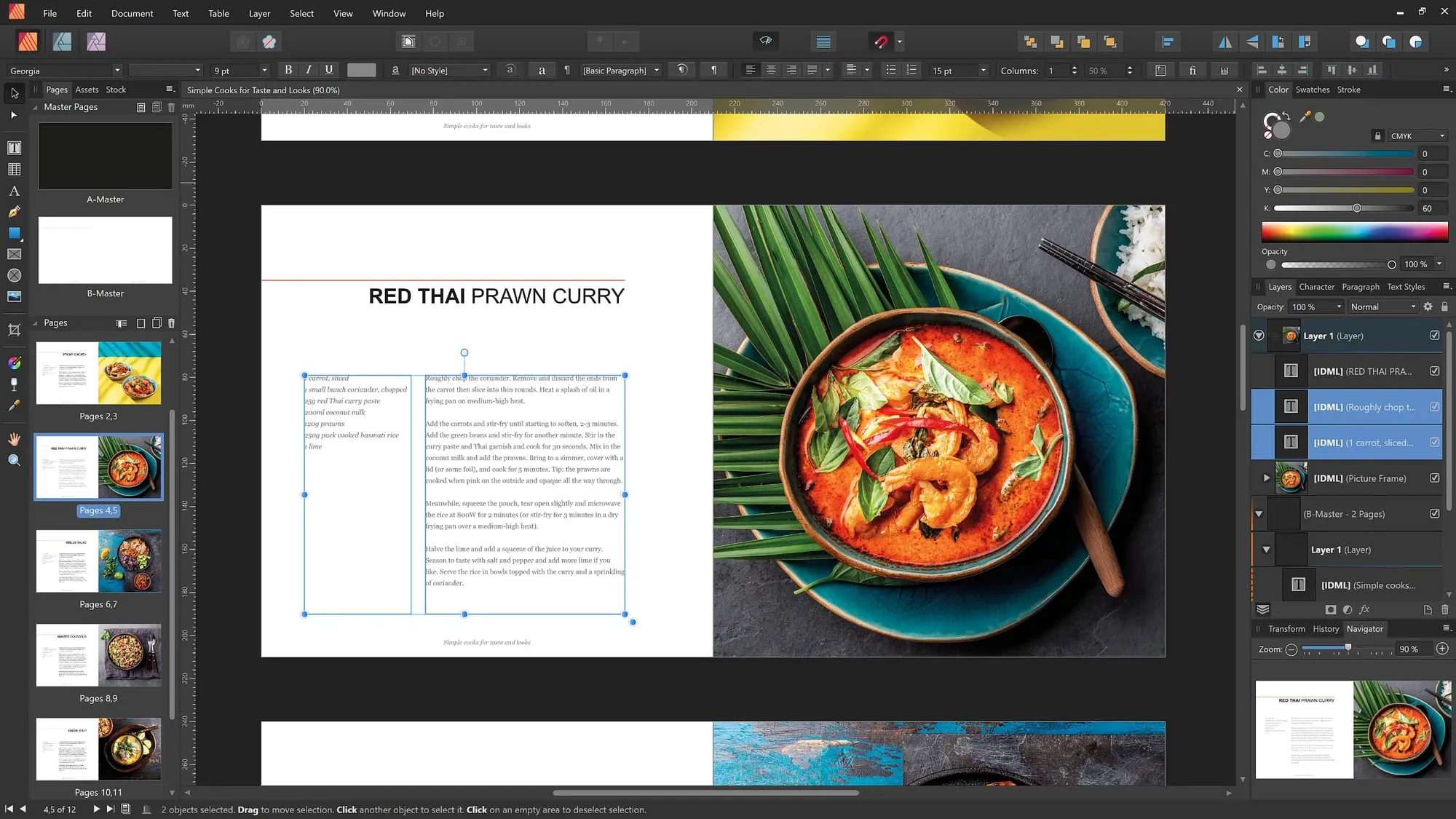 画像クレジット：Affinity Publisher