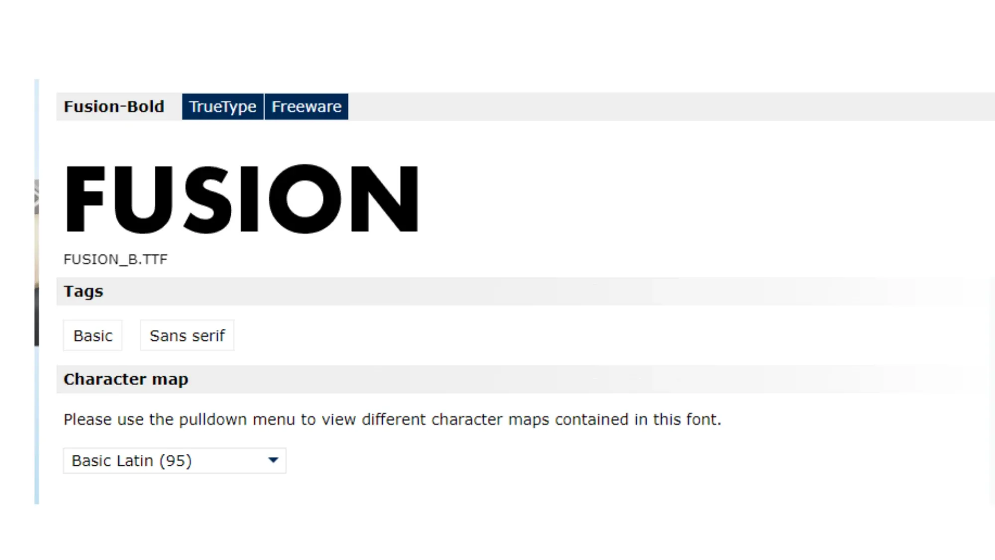 Image of Blod Fusion Font