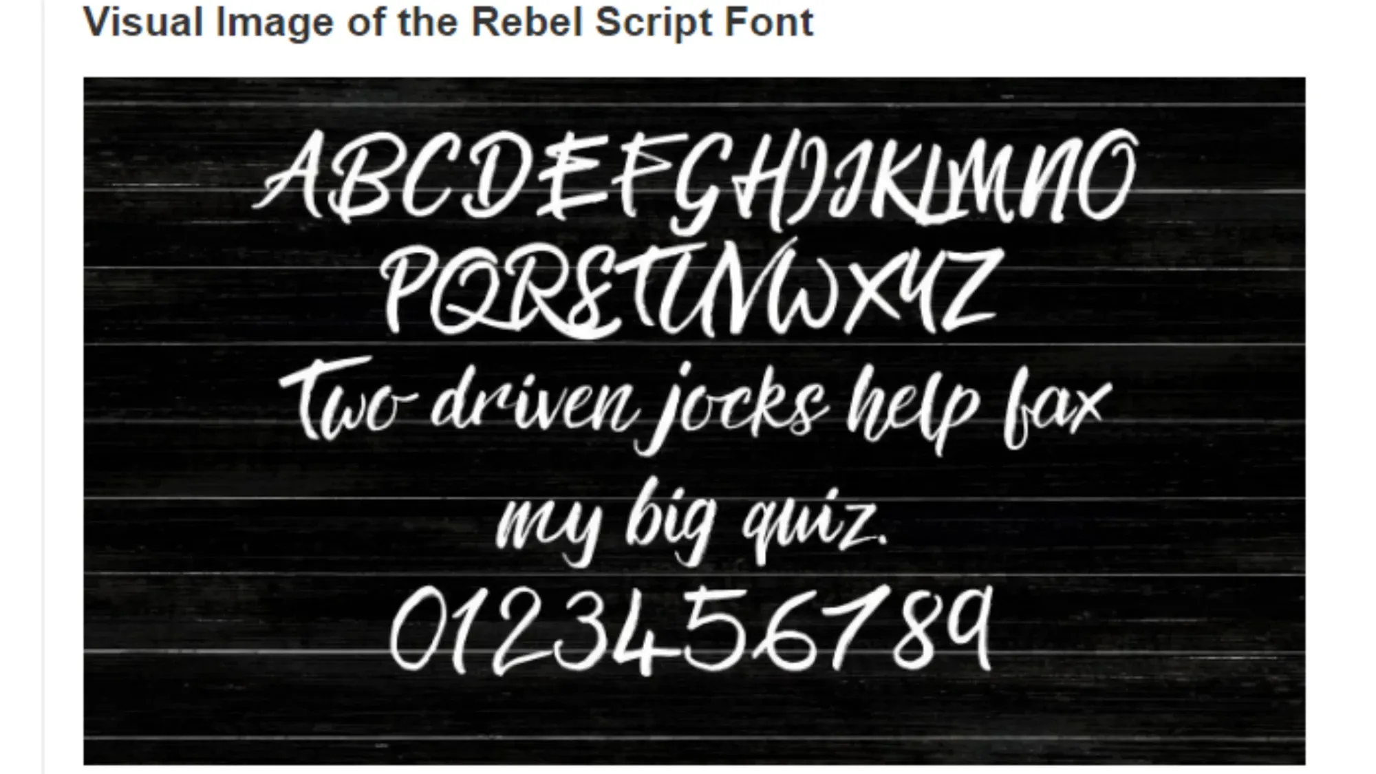 Image of Quirky Rebel Font