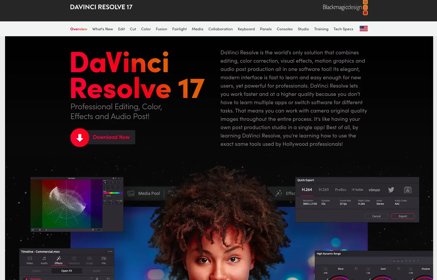 图像来源：Davinci Resolve