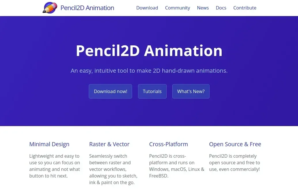 画像クレジット：Pencil 2D