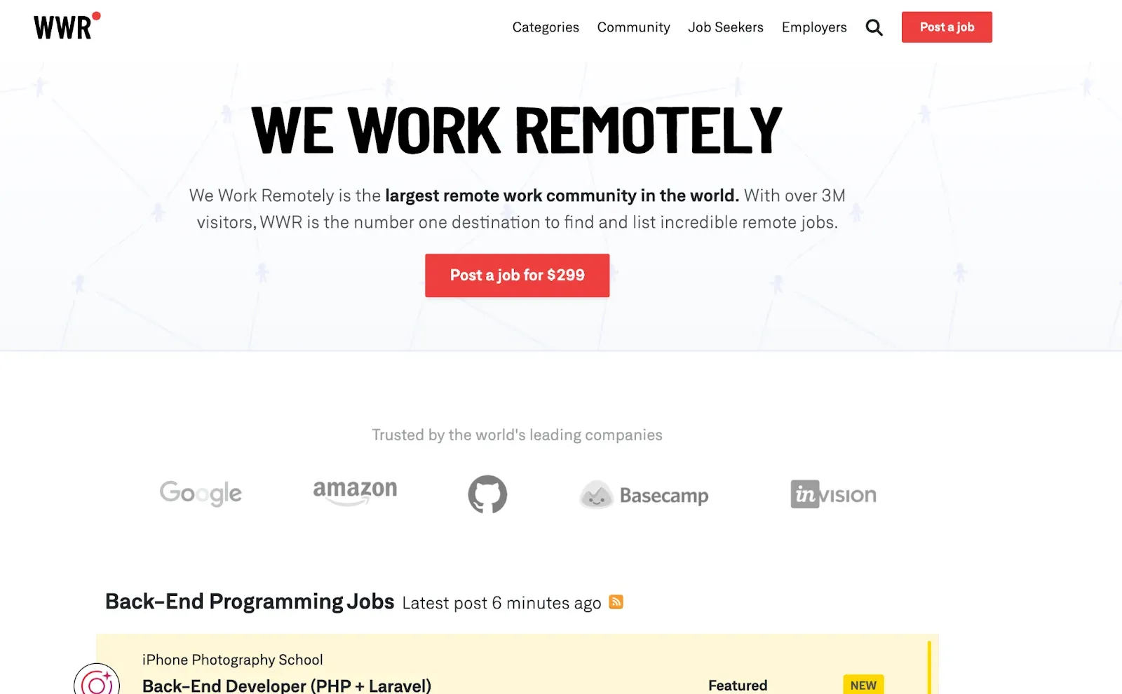 we work remotely