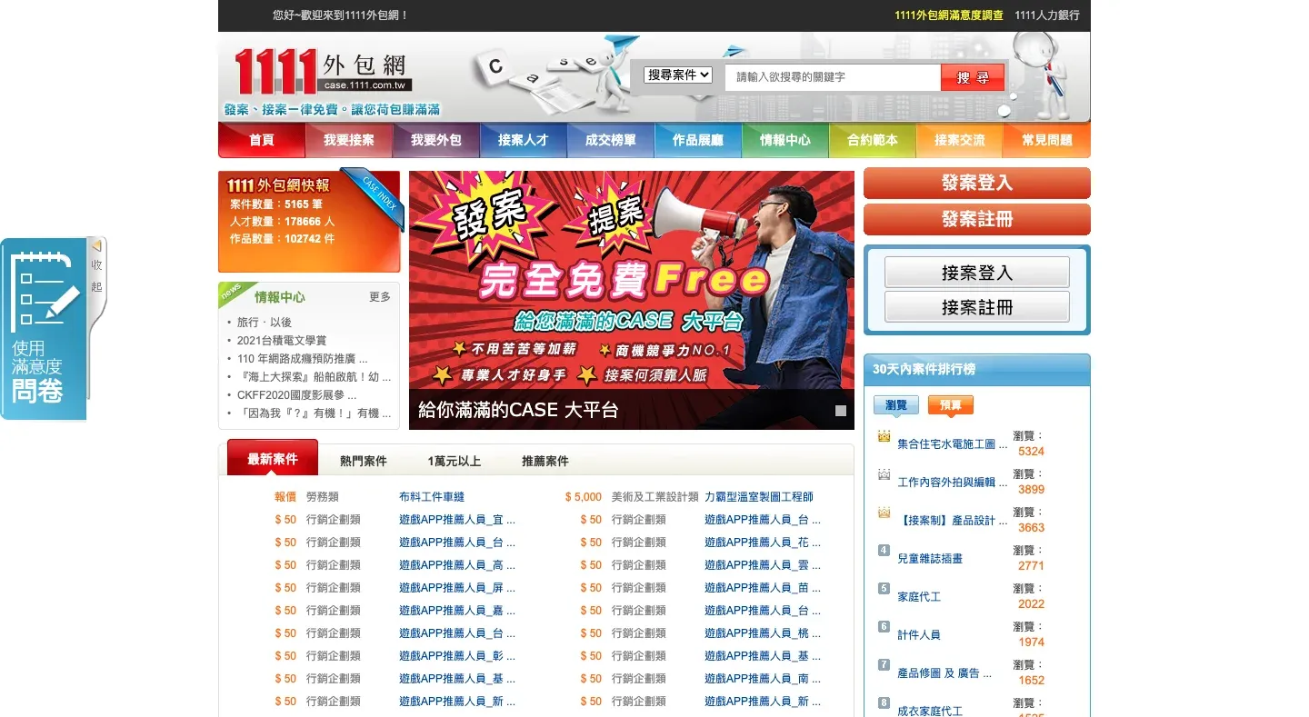 1111外包網