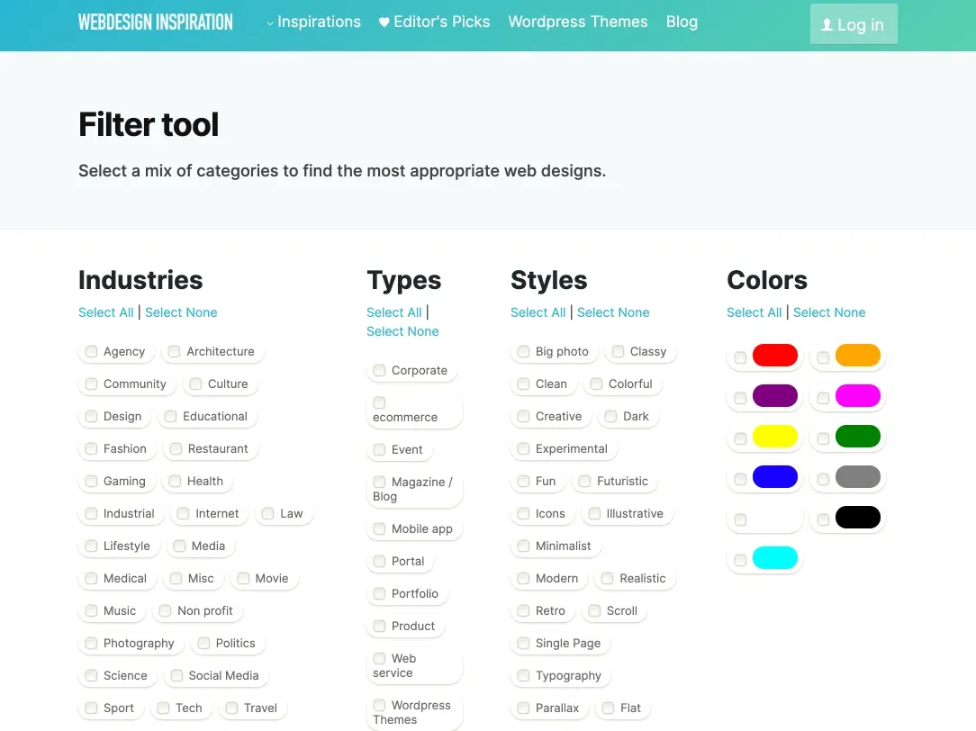  WebDesign Inspirations