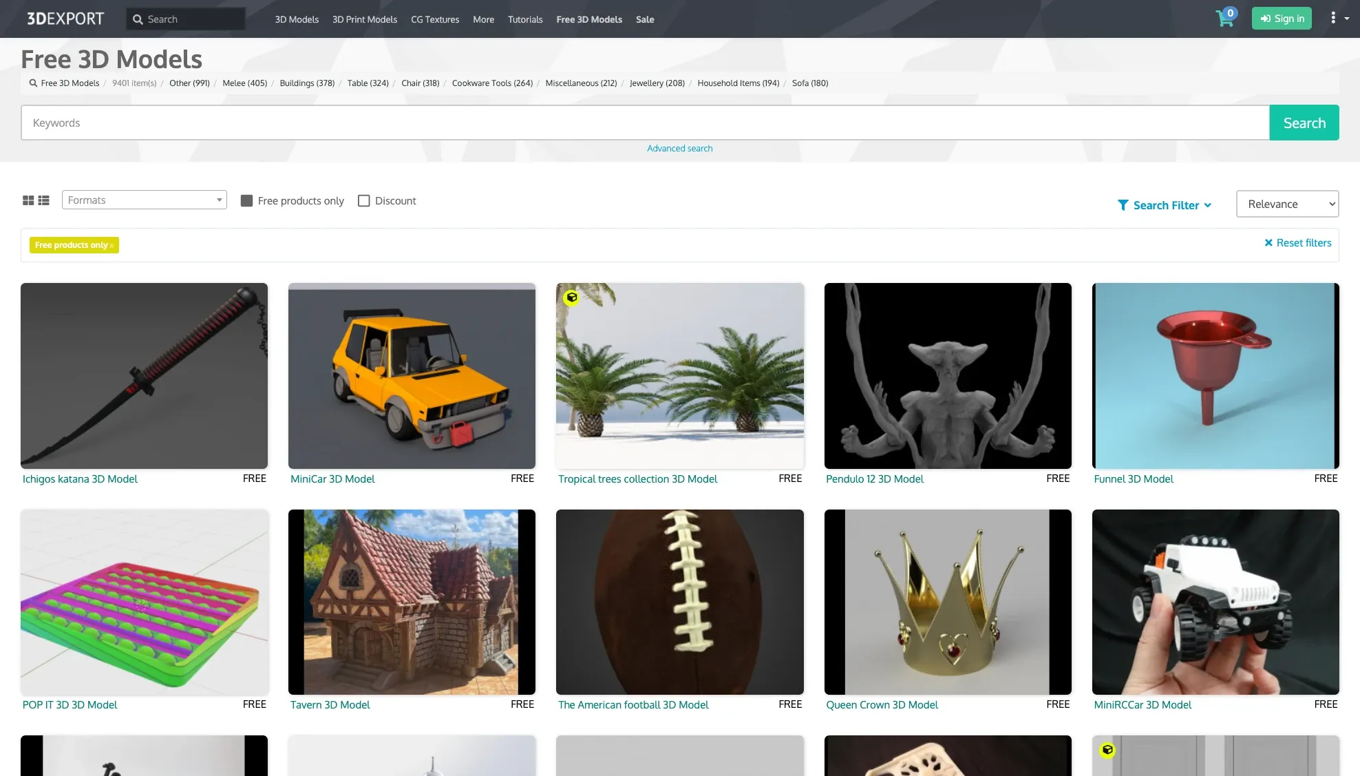 Image from 3DExport