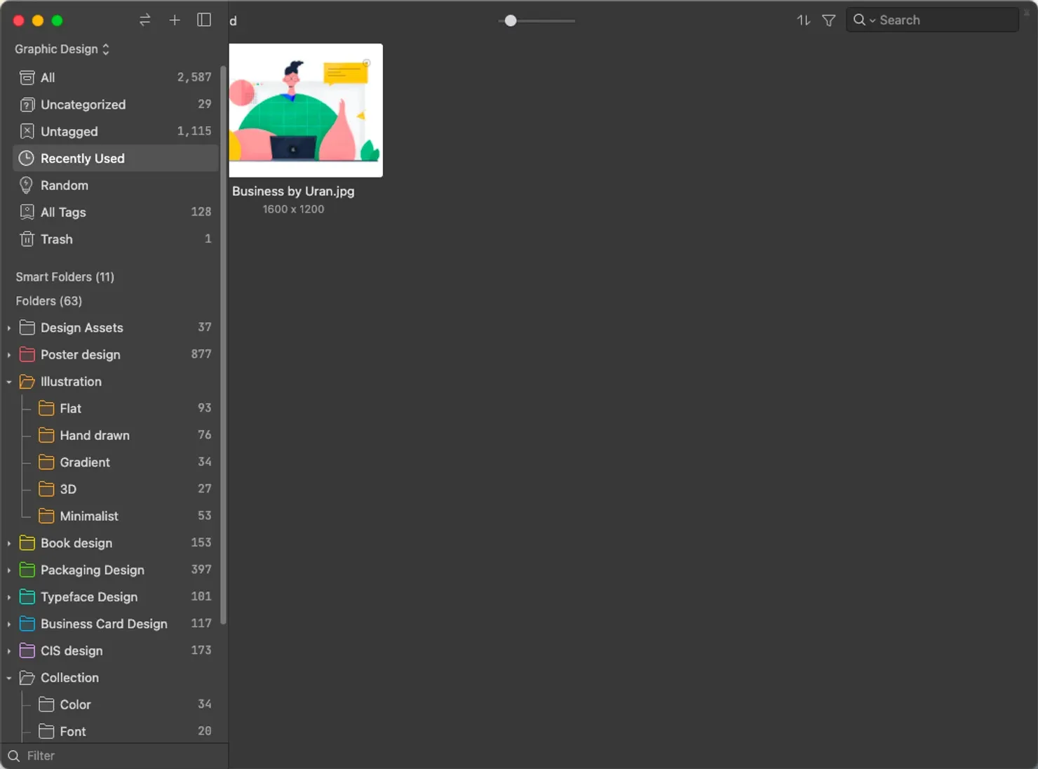 Image from sidebar