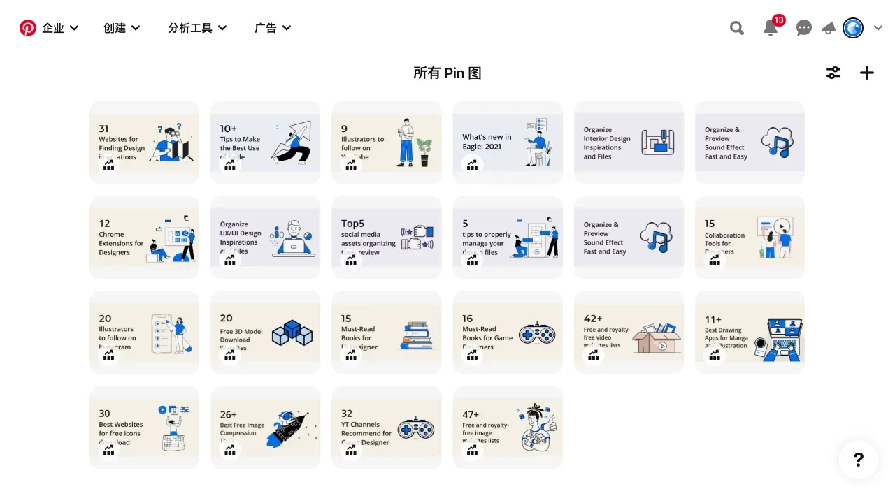 预览图像／图像来源：Pinterest