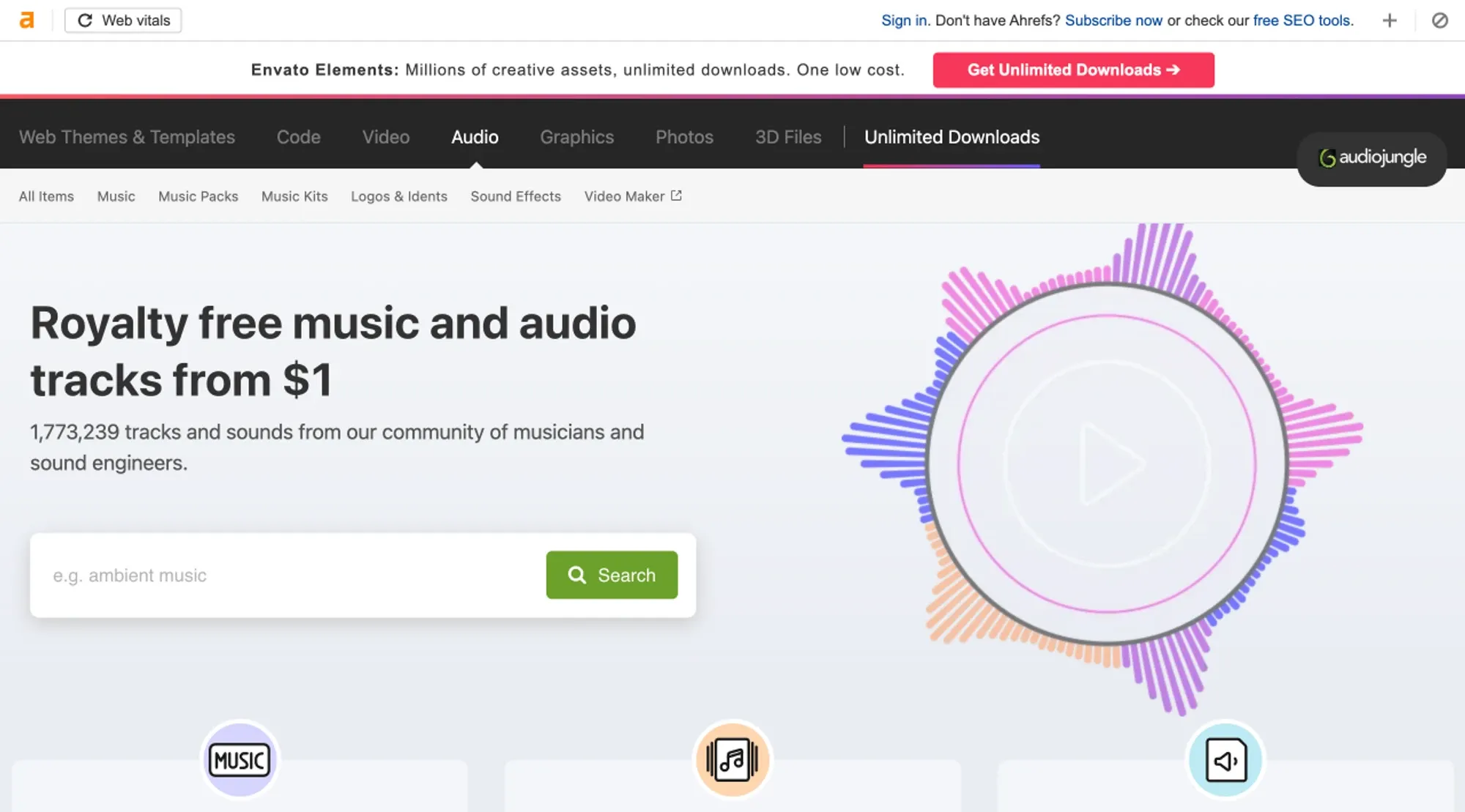 图像来源：AudioJungle