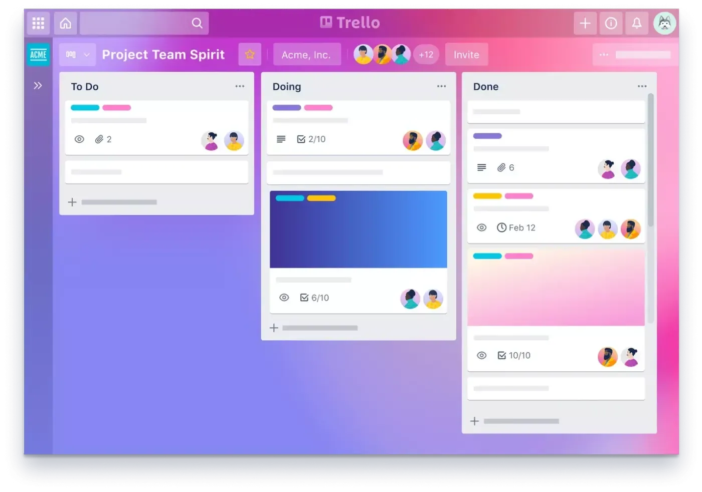 Image from Trello