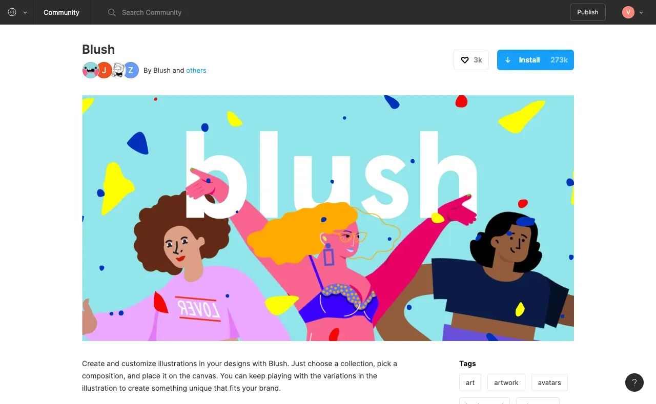 Image from Blush