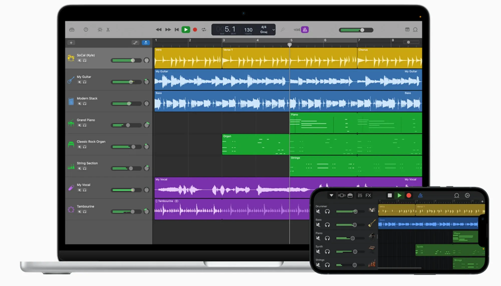 Image from GarageBand