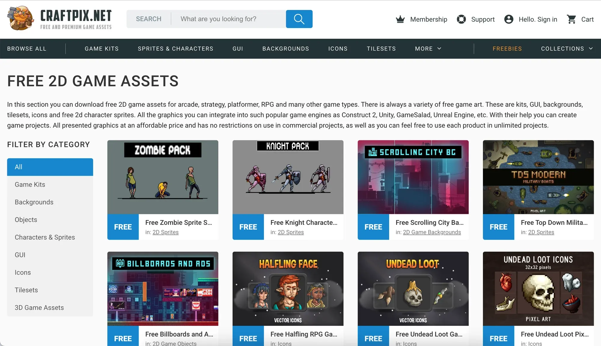 47 Best Websites To Download Free Game Assets 2D 3D And More 47 Best Websites To Download Free Game Assets 2D 3D And More