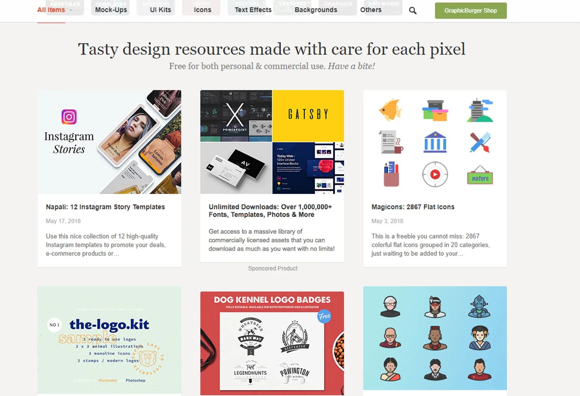 Image from GraphicBurger