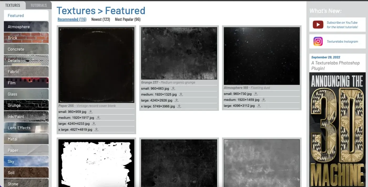画像クレジット：Texturelabs