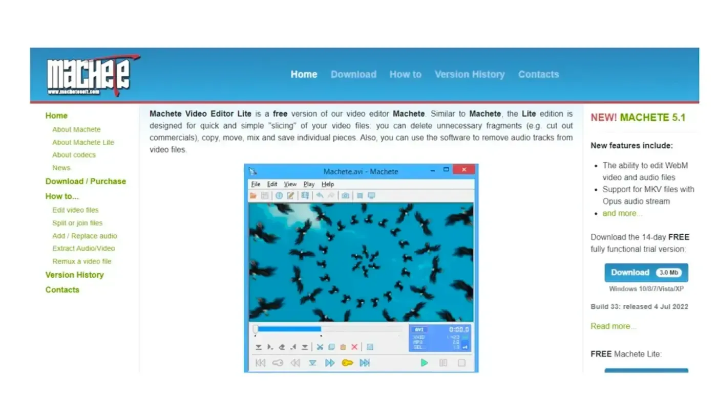 画像クレジット：Machete Video Editor Lite