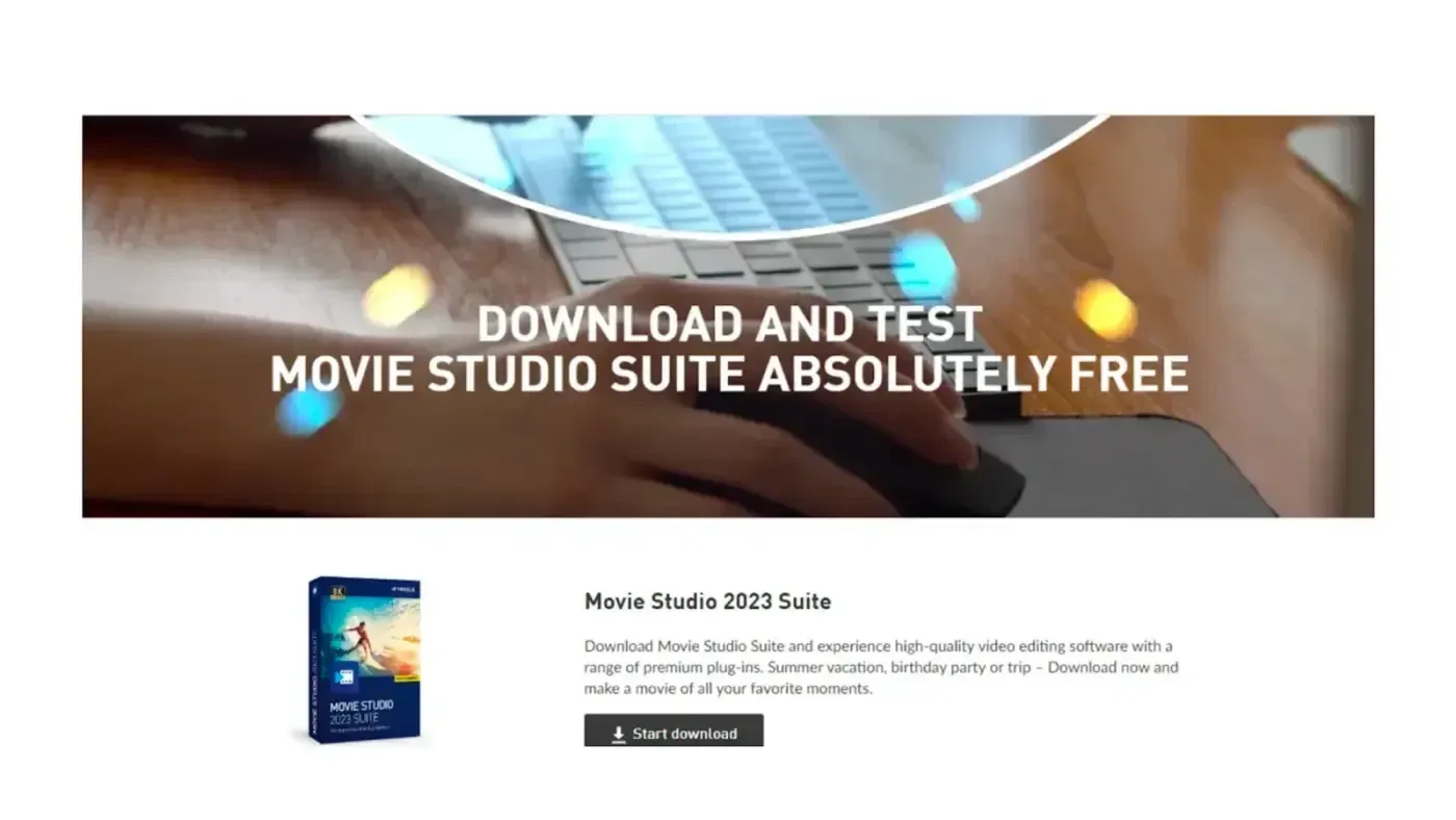 画像クレジット：Magix Movie Edit Pro