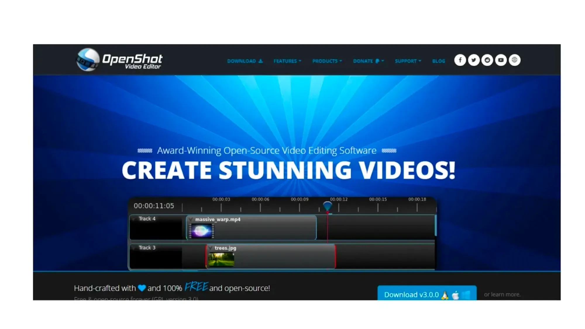 圖片來源：OpenShot