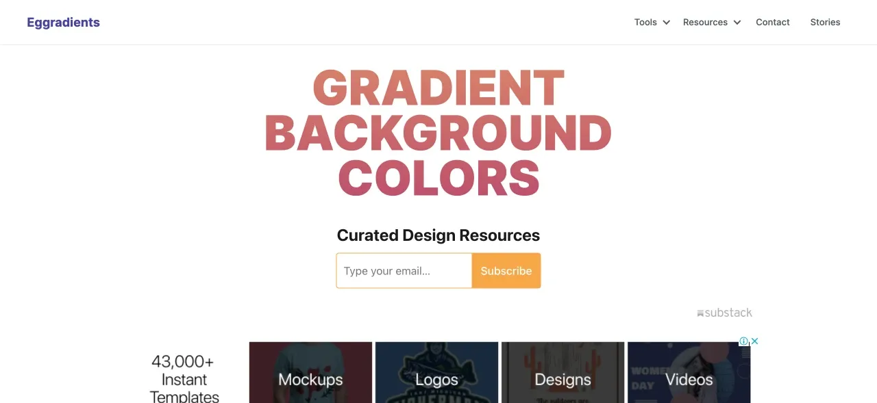 Image from Eggradients