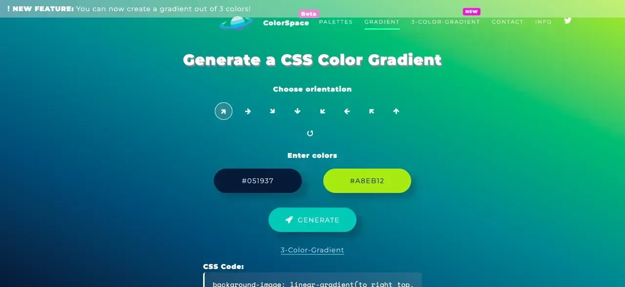 画像クレジット：Color Space Beta