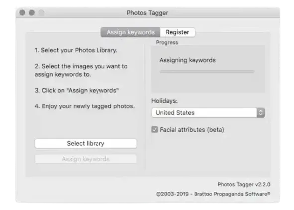 图像来源： MacUpdate - Photos Tagger