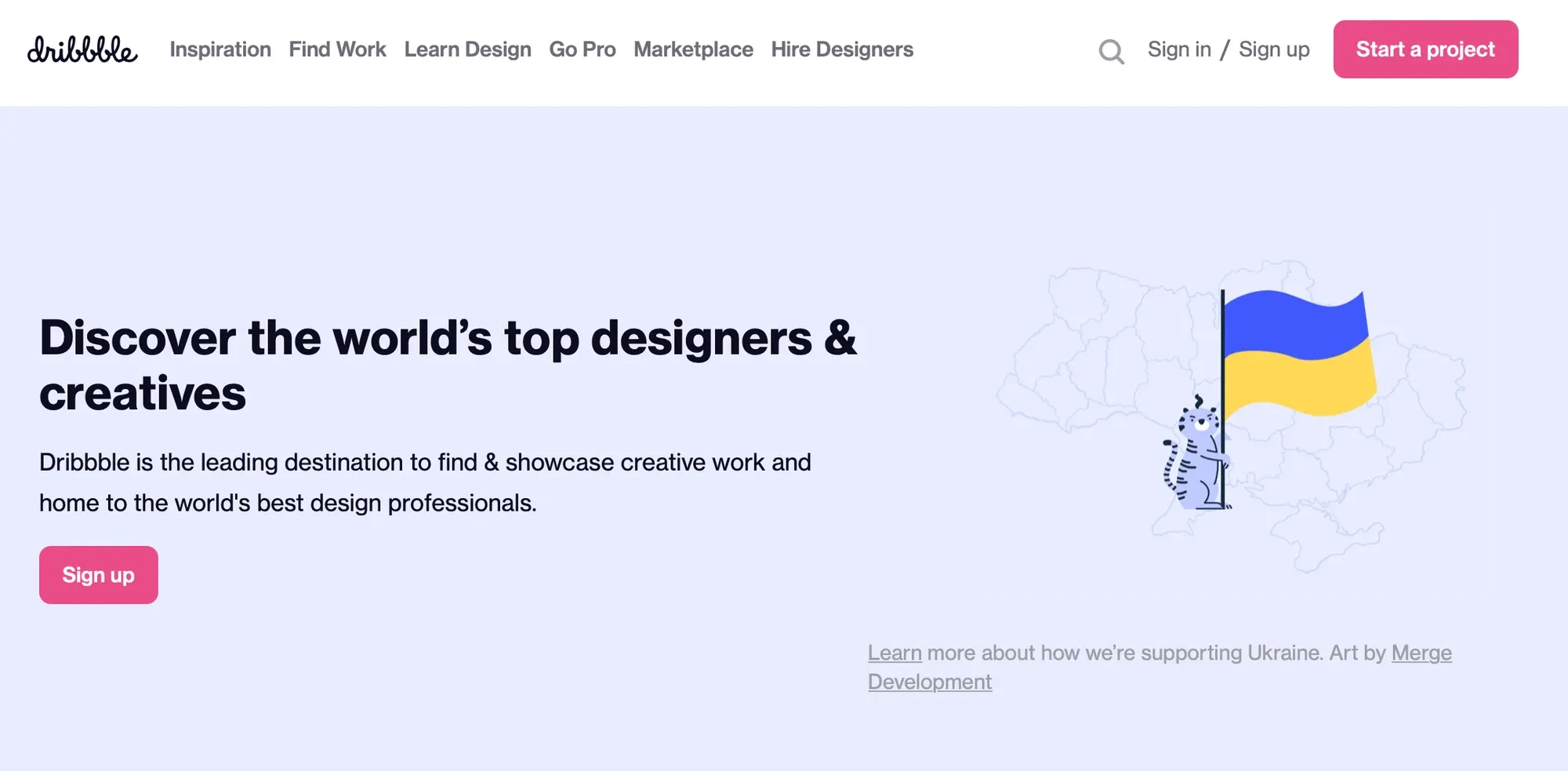 Image from Dribbble