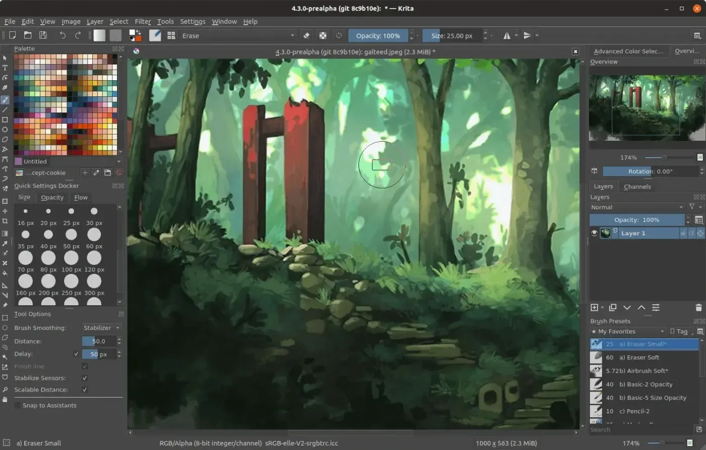 画像クレジット：Krita