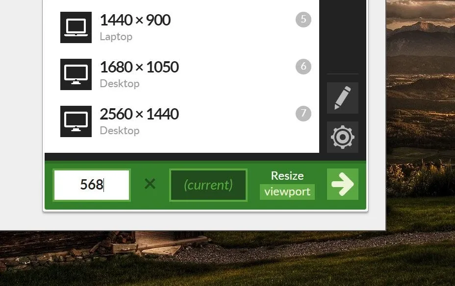画像クレジット：Window Resizer
