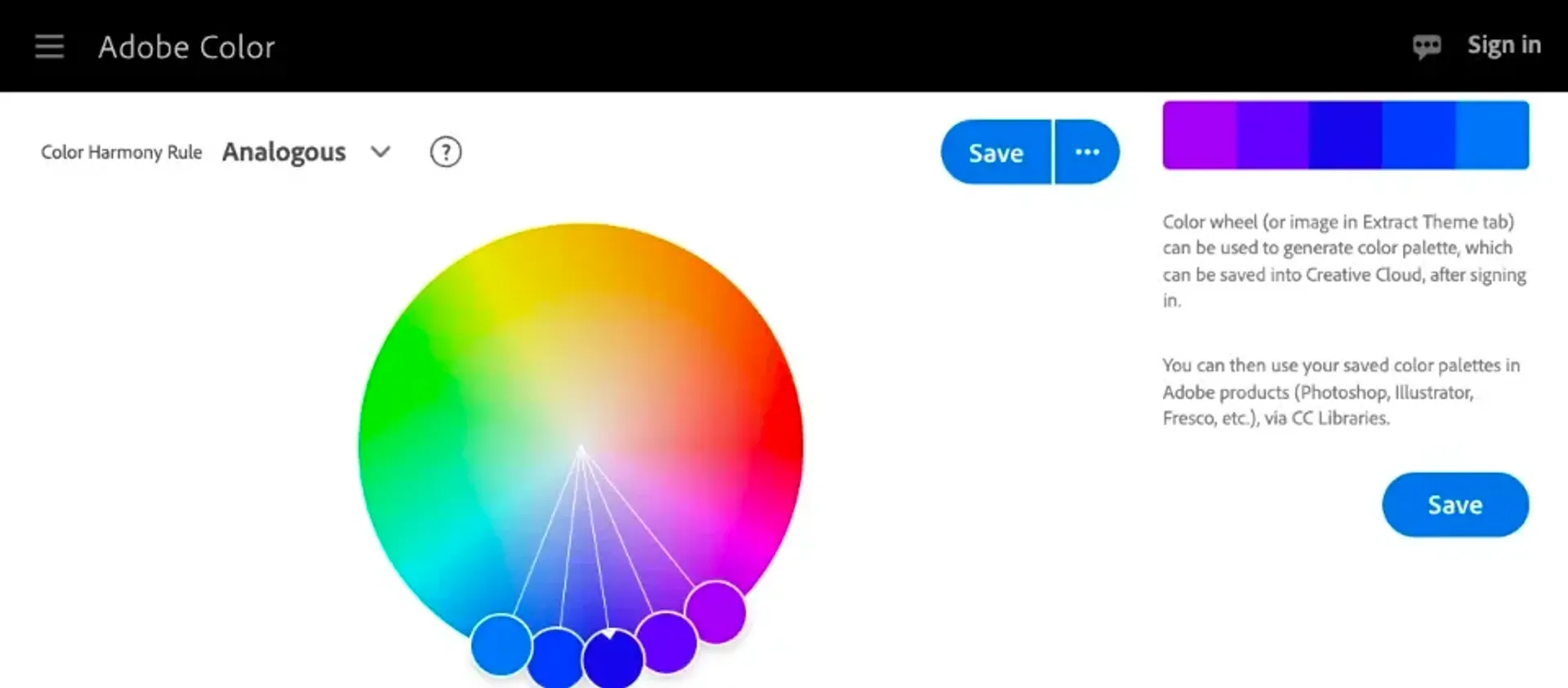 图像来源：Adobe Color