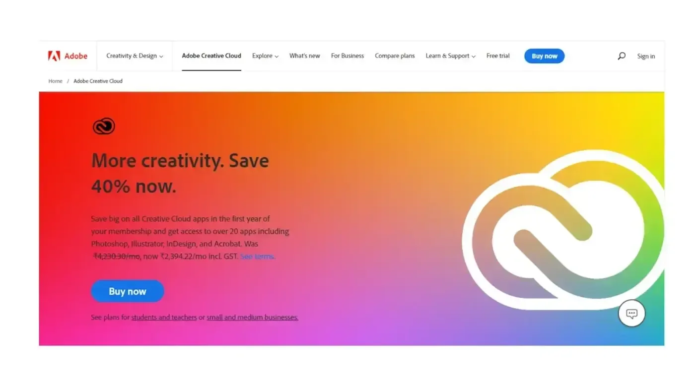 画像クレジット：Adobe Creative Cloud Express