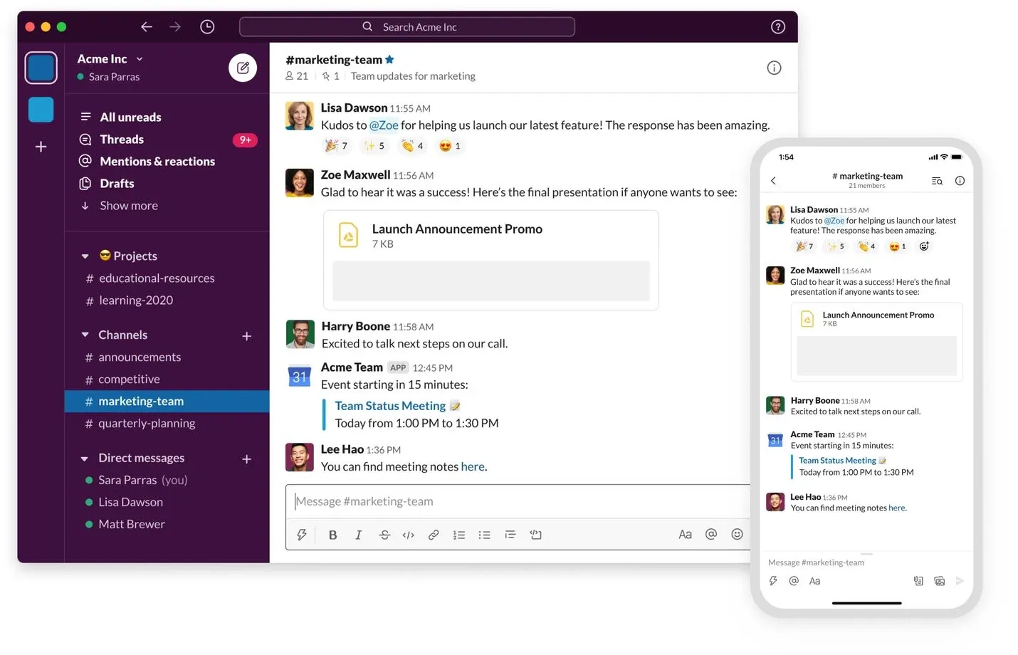Image from Slack