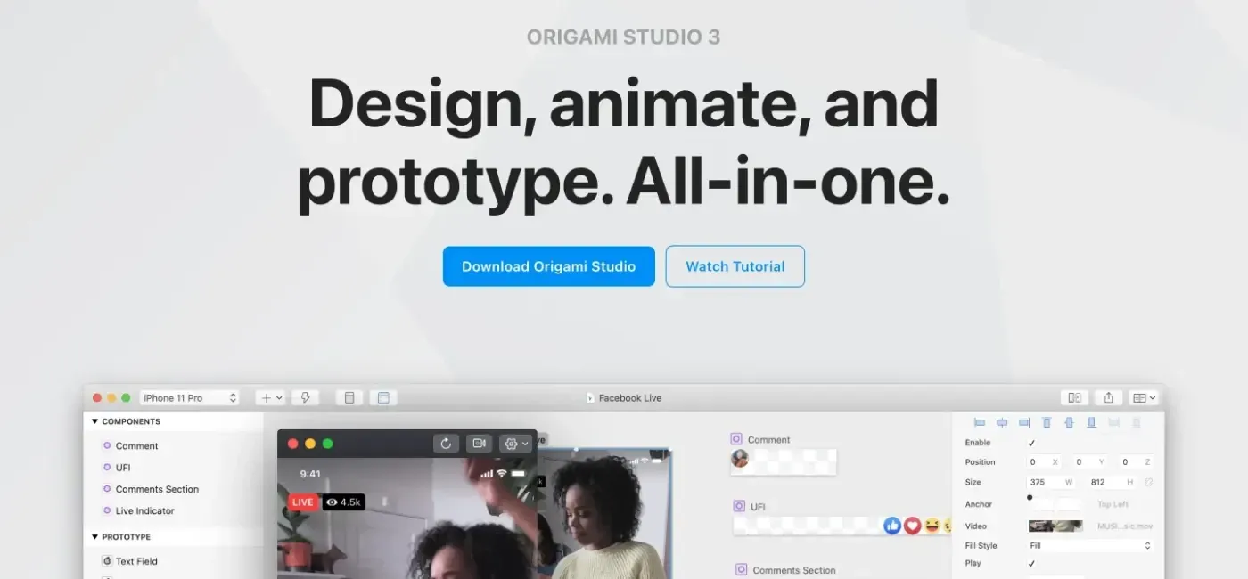 图像来源：Origami Studio