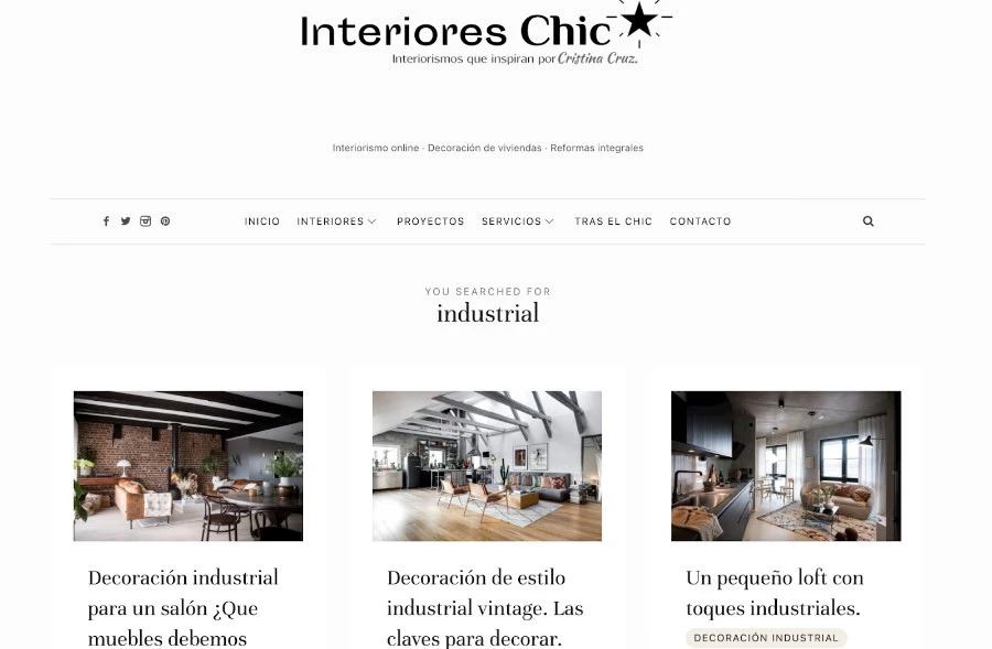 Interiores Chic