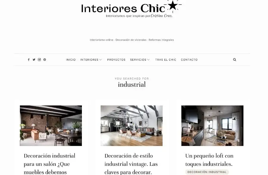 画像クレジット：Interiores Chic