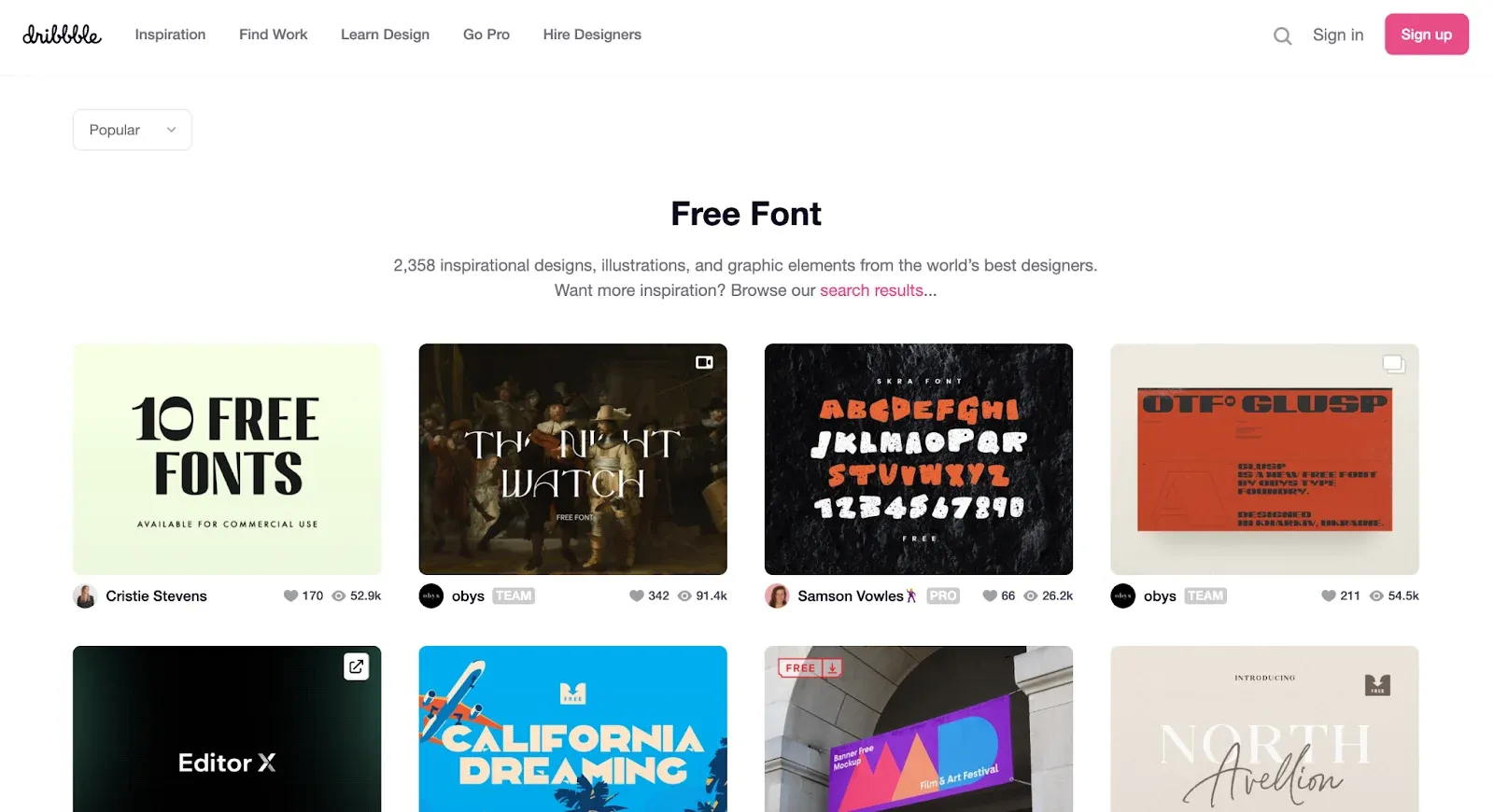 Dribbble