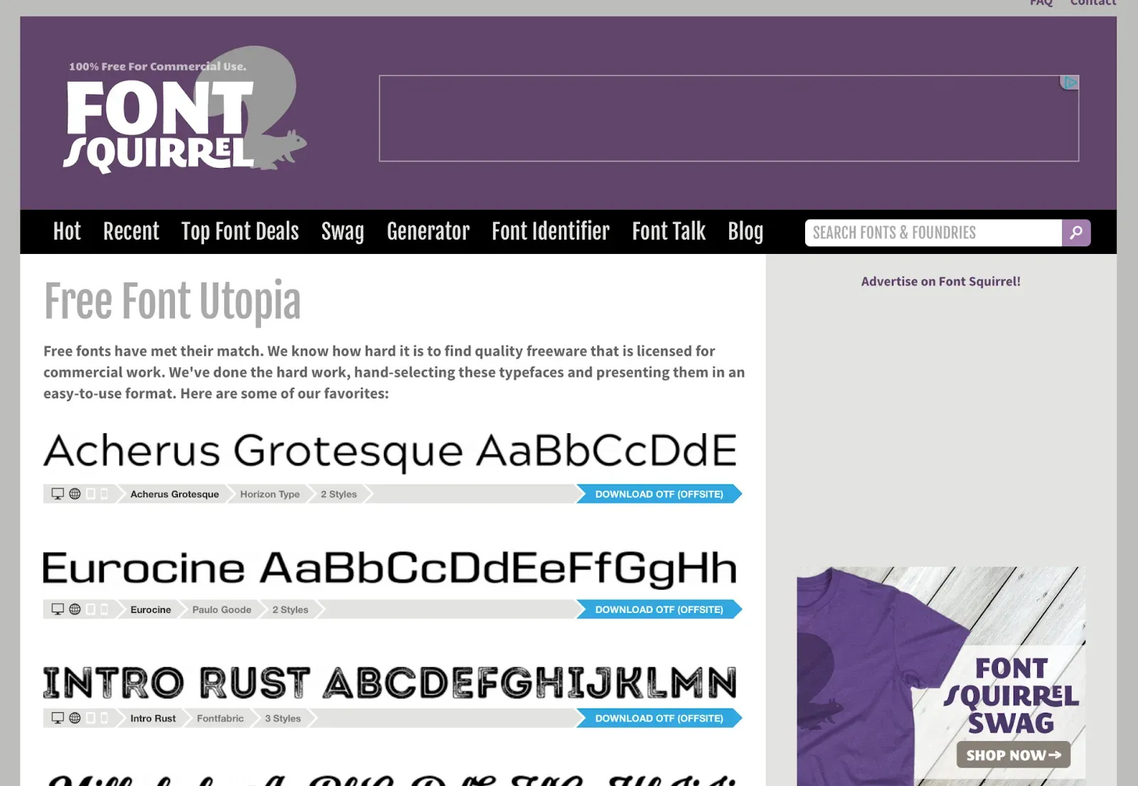 Font Squirrel