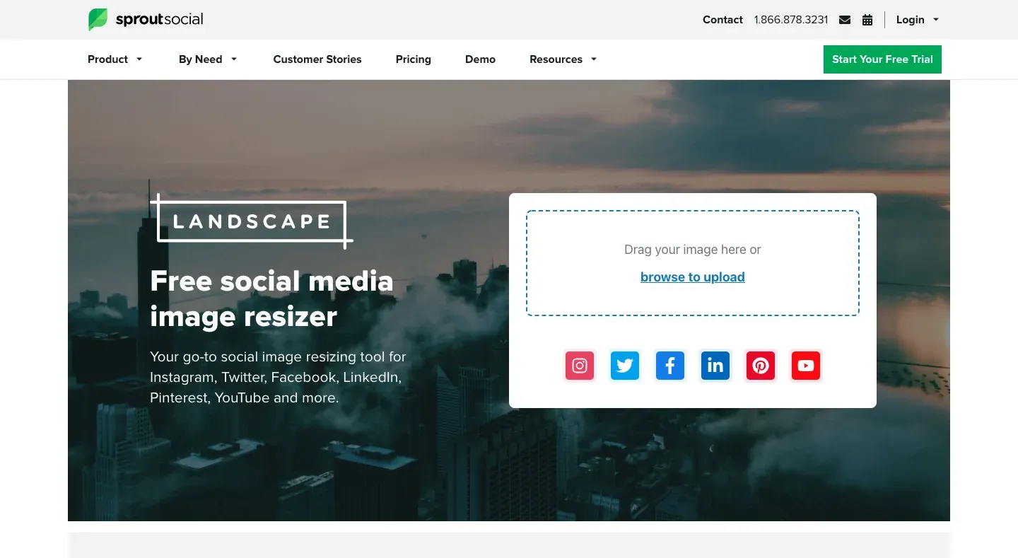 Landscape by Sprout Social