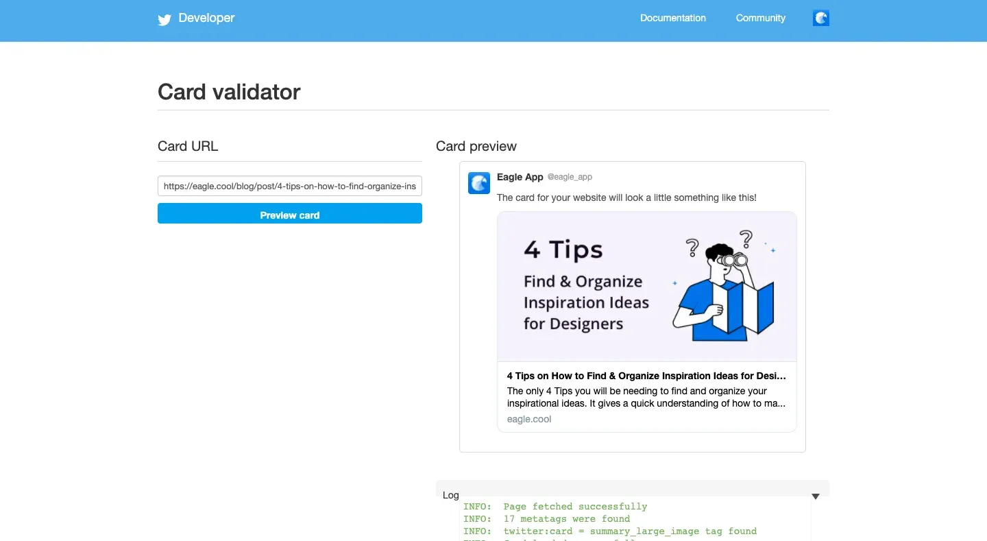 Twitter Card Validator