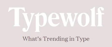 Image from Typewolf