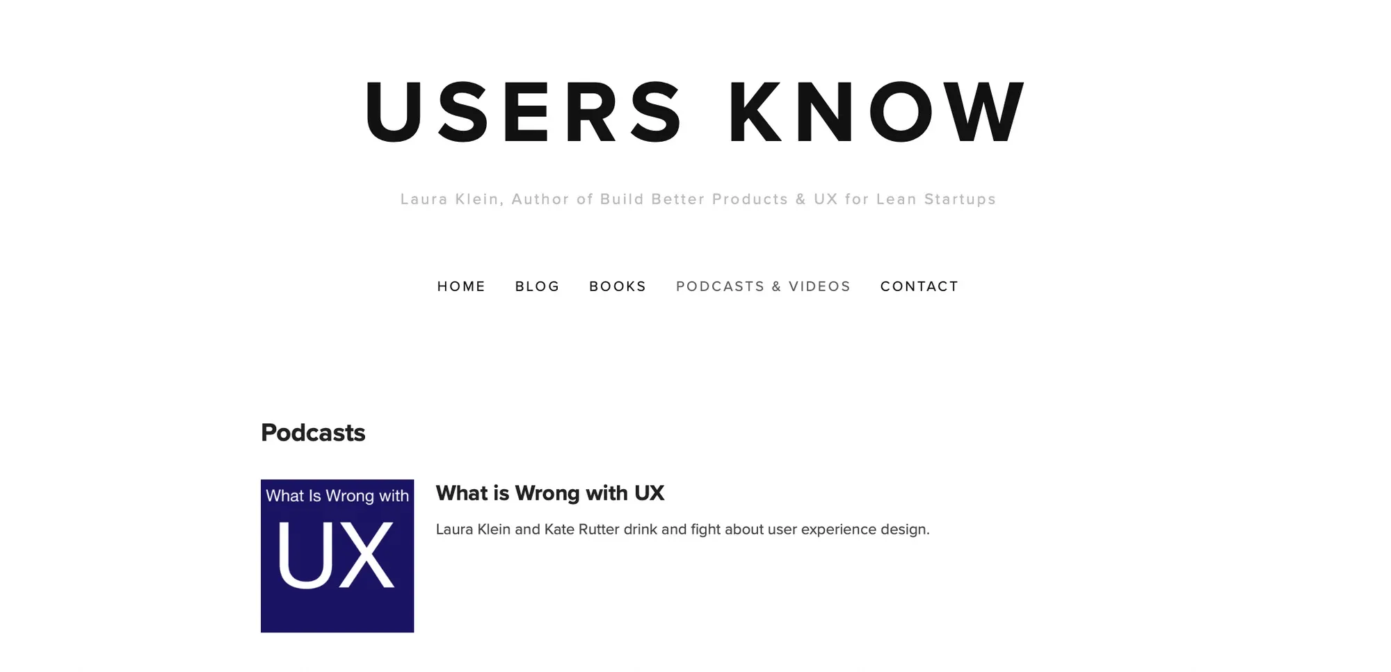 Image from What is Wrong with UX