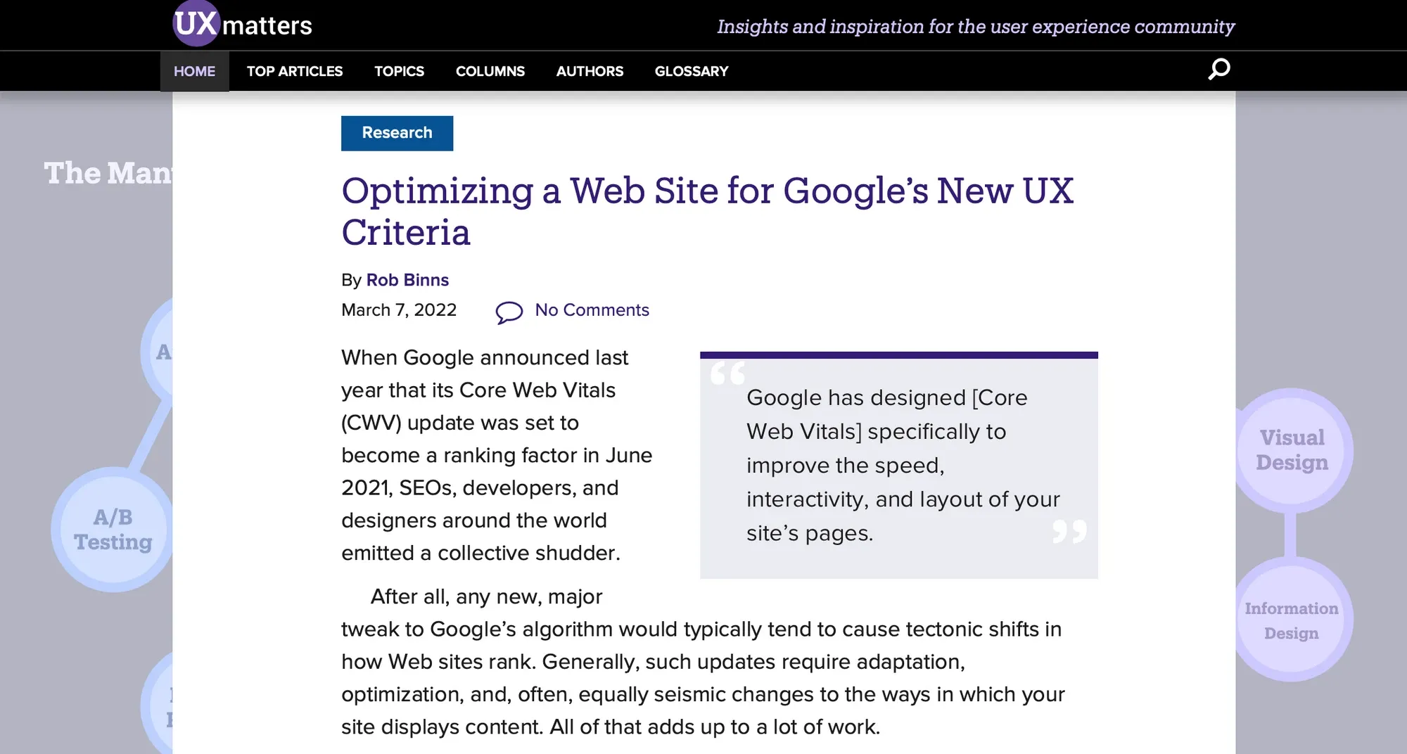Image from UXmatters