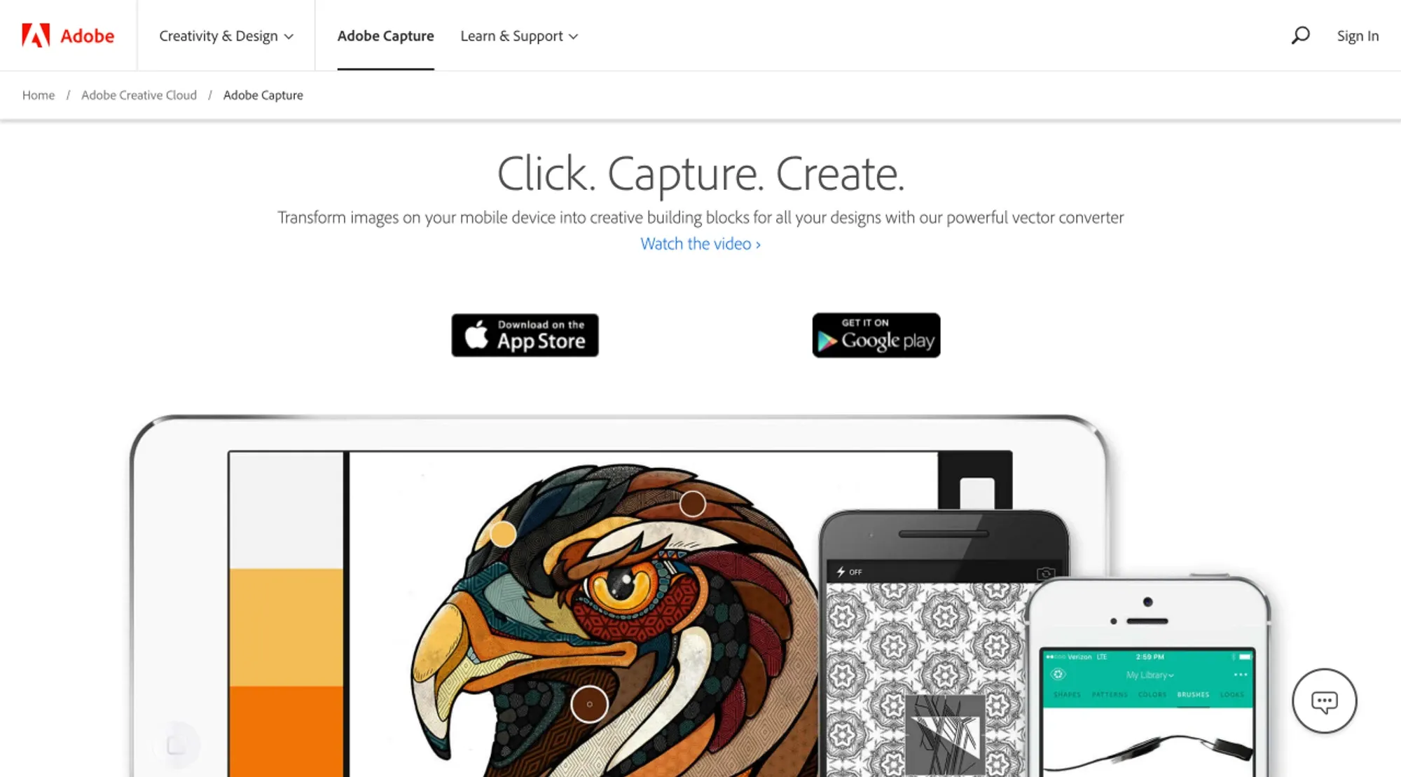 图像来源：Adobe Capture