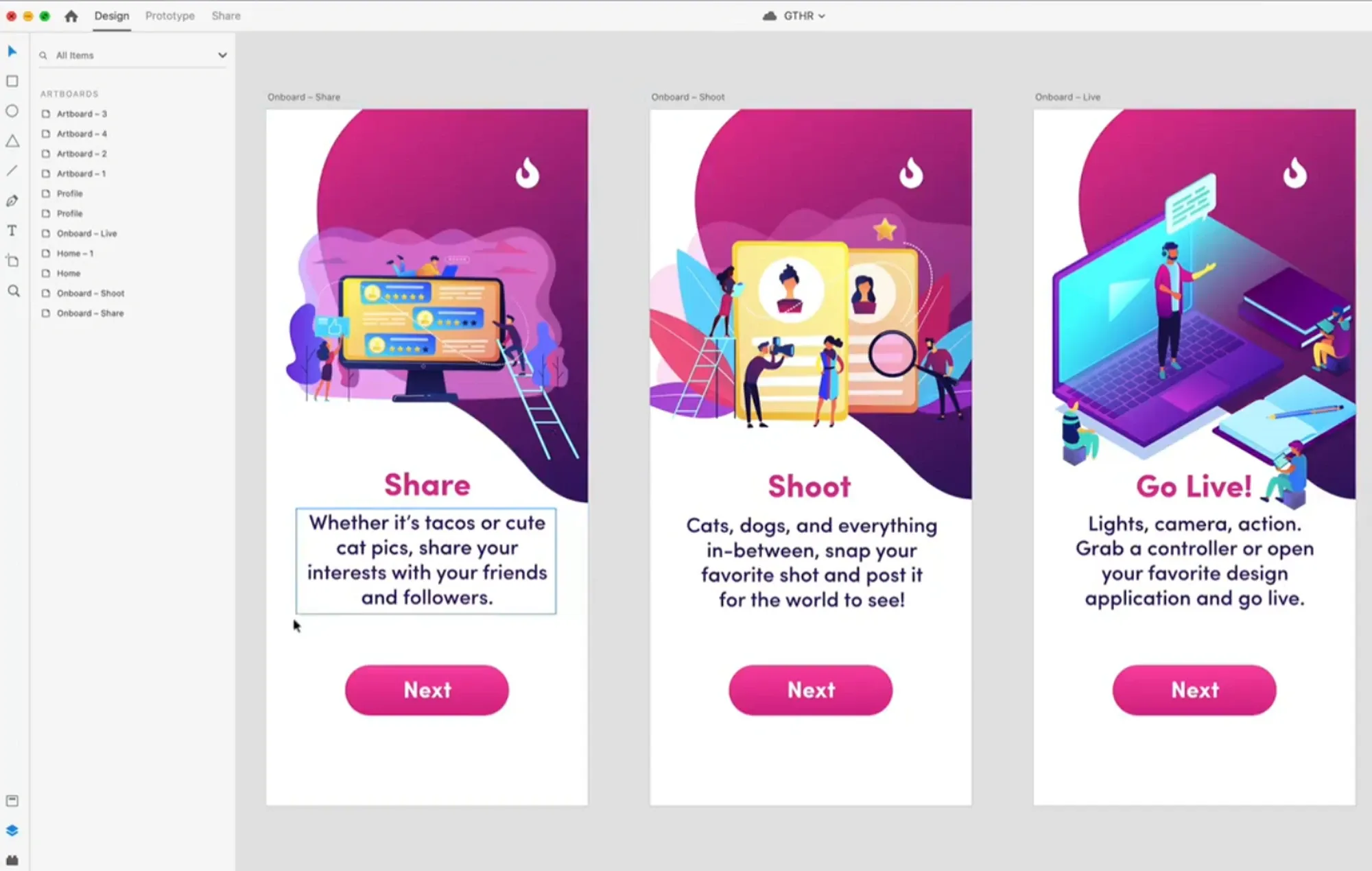 Image from Adobe XD
