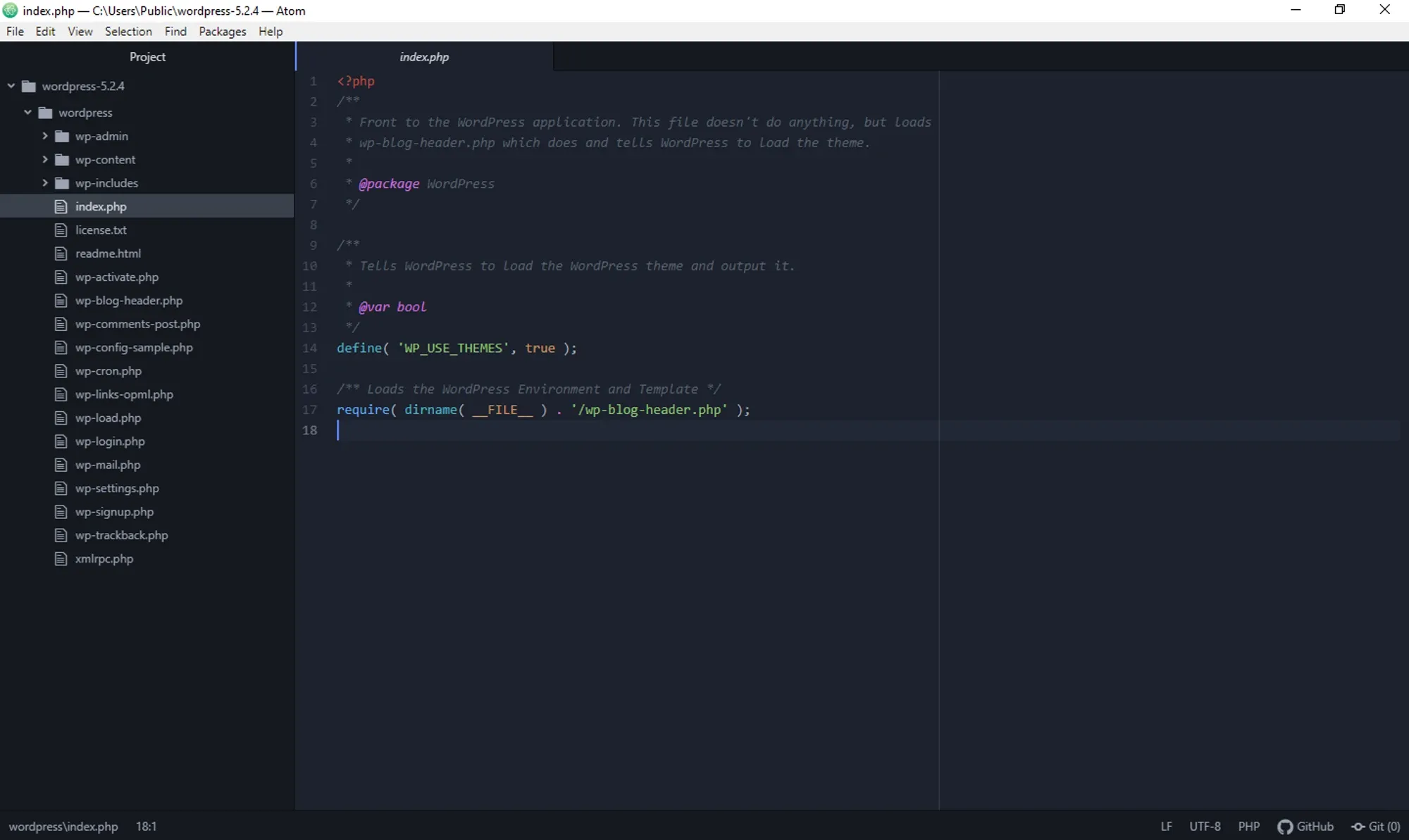 Image from Atom