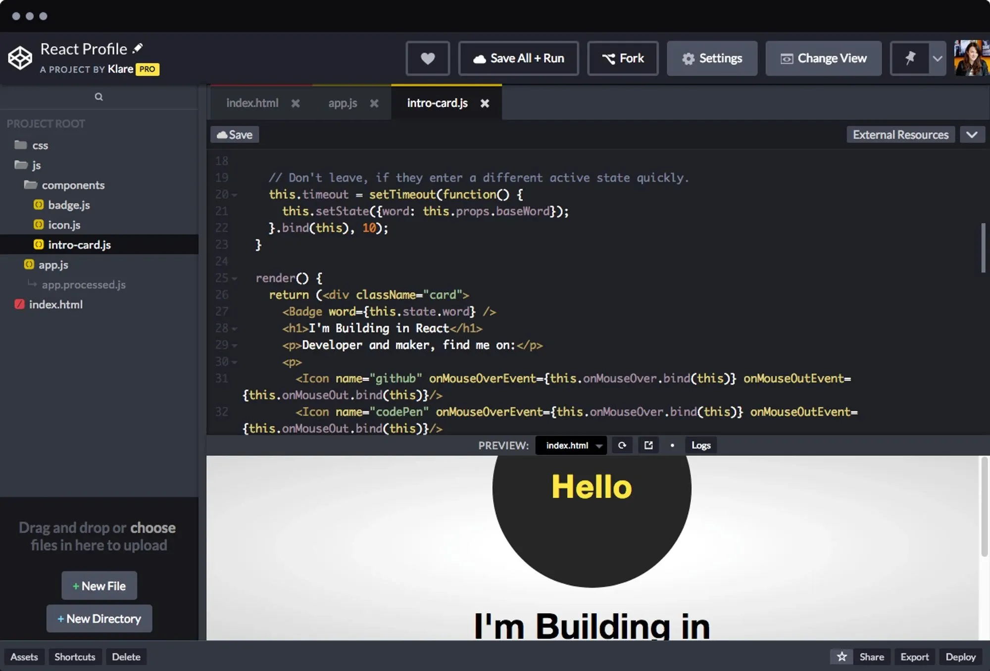 Image from Codepen
